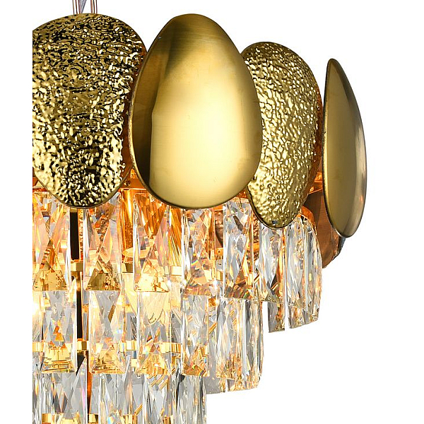 Подвесная люстра Natali Kovaltseva CHIC 81437/8C GOLD