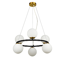 Подвесная люстра Arte Lamp Alcor A2224SP-6BK