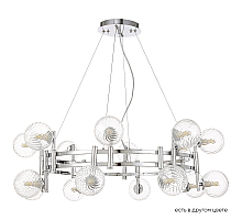 Подвесная люстра Crystal Lux LUXURY SP16 CHROME