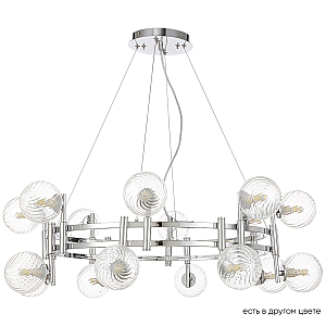 Подвесная люстра Crystal Lux LUXURY SP16 CHROME