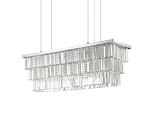 Подвесная люстра Ideal Lux Martinez SP8 Cromo 166360