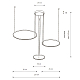 Подвесная люстра Nowodvorski Circolo Led White 11602