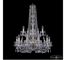 Подвесная люстра Bohemia Ivele Crystal 1402/10+5/240/h-90/2d G