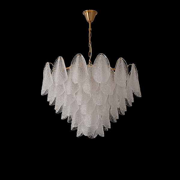 Подвесная люстра Crystal Lux EMILIA SP12 BRASS