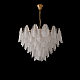 Подвесная люстра Crystal Lux EMILIA SP12 BRASS