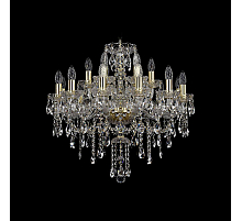Подвесная люстра Bohemia Ivele Crystal 1415/12+6/220 G
