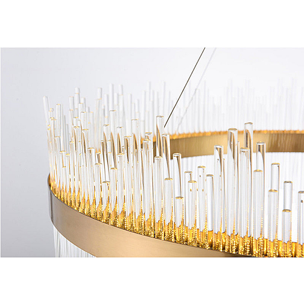 Подвесная люстра Delight Collection KR1209P-12 brass