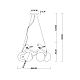 Подвесная люстра Arte Lamp Camomilla A9712LM-6SG