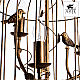 Подвесная люстра Arte Lamp Gabbia A1865SP-3BG