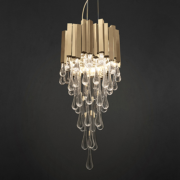 Подвесная люстра Delight Collection Trump KM0988P-8 gold