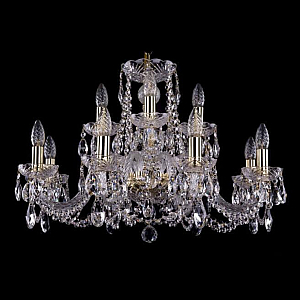 Подвесная люстра Bohemia Ivele Crystal 1402/8+4/240 G