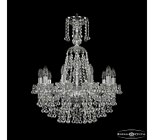Подвесная люстра Bohemia Ivele Crystal 1409/10/195/XL-67 Ni