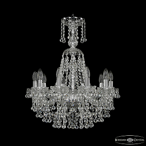 Подвесная люстра Bohemia Ivele Crystal 1409/10/195/XL-67 Ni