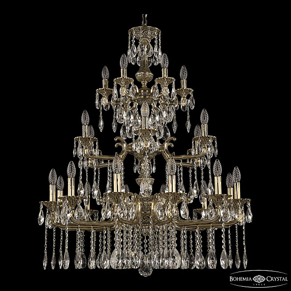 Подвесная люстра Bohemia Ivele Crystal Verona 72115/12+6+6/300/3D A GB