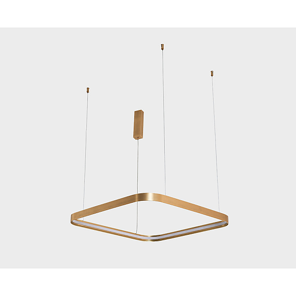 Подвесной светодиодный светильник Italline IT013-6031 gold 3000K