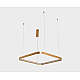 Подвесной светодиодный светильник Italline IT013-6031 gold 3000K