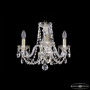 Подвесная люстра Bohemia Ivele Crystal 1402/3/141 G