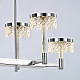 Подвесная люстра Delight Collection MD21020075 MD21020075-6B chrome