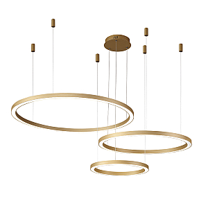 Подвесная люстра Crystal Lux FORTUNA SP158W LED GOLD