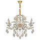 Подвесная люстра AM Group CLEOPATRA SP8 WH+GL