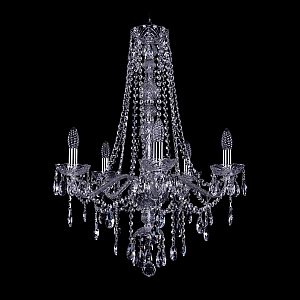 Подвесная люстра Bohemia Ivele Crystal 1415/5/200/h-75 Ni