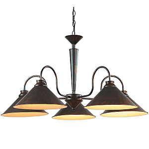 Подвесная люстра Arte Lamp Cone A9330LM-5BR