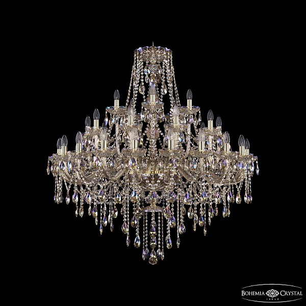 Подвесная люстра Bohemia Ivele Crystal 1415/20+10+5/400 G M801