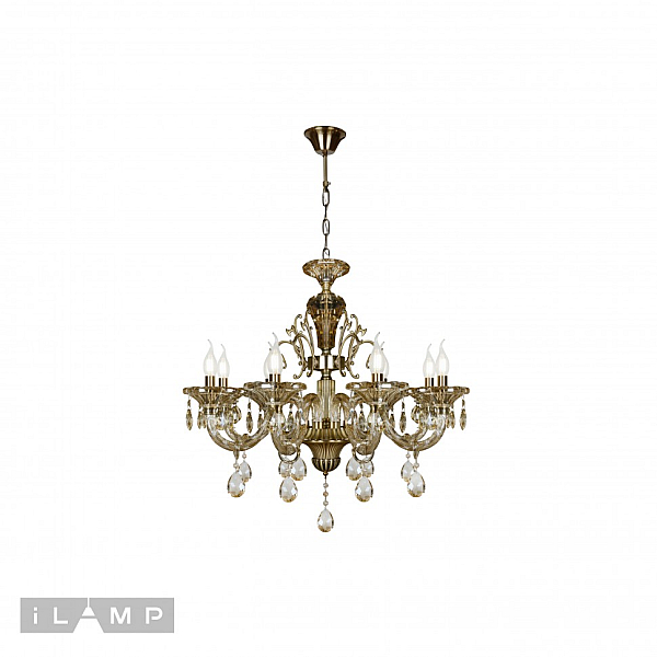 Подвесная люстра iLamp Asia 61079-8 BR