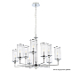 Подвесная люстра Crystal Lux Gloria SP9 Chrome