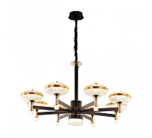 Подвесная люстра Arte Milano Ferrara 273059/8 BK/GD