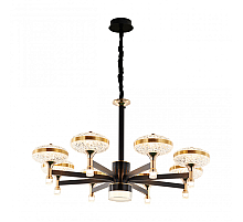Подвесная люстра Arte Milano Ferrara 273059/8 BK/GD