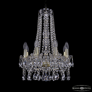 Подвесная люстра Bohemia Ivele Crystal 1413/8/141/h-59 G