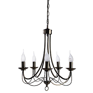 Подвесная люстра Arte Lamp Maypole A6300LM-5AB