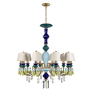 Подвесная люстра Loft IT Grace 10203/10 Green