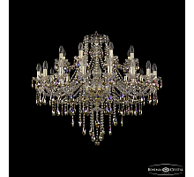 Подвесная люстра Bohemia Ivele Crystal 1415/16+8/360 G R801
