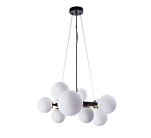 Подвесная люстра Arte Lamp Gemini A2243SP-10BK