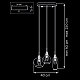 Подвесная люстра Lightstar Pentola 803053