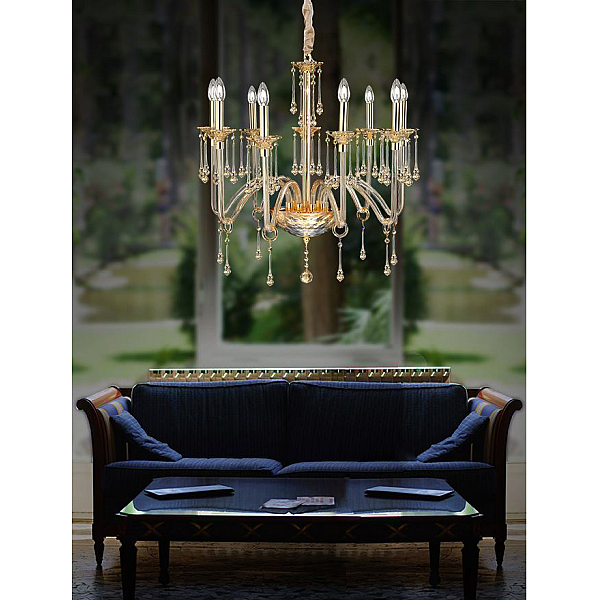 Подвесная люстра Delight Collection MD10027060-6A gold