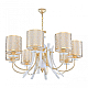 Подвесная люстра Arte Milano Florentia-6067 306067/8 Wh/Gd