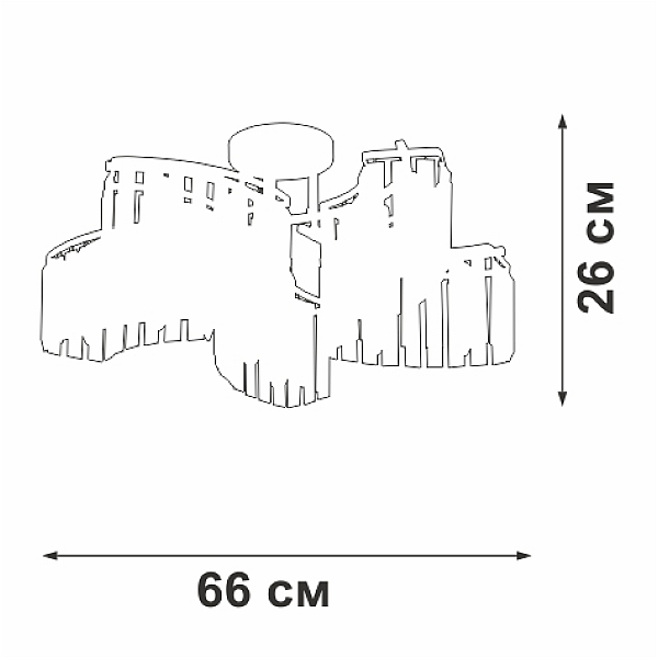 Люстра Vitaluce V5884-0/10PL
