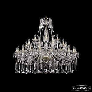 Подвесная люстра Bohemia Ivele Crystal 1413/20+10+5/460 G