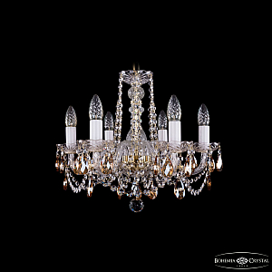 Подвесная люстра Bohemia Ivele Crystal 1402/6/160 G K721