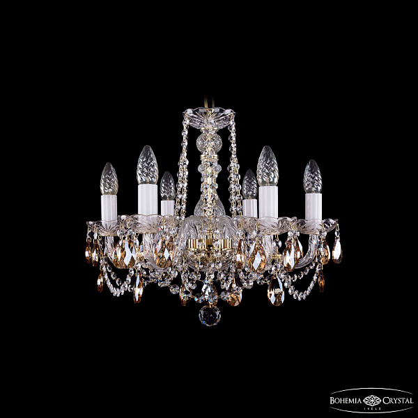 Подвесная люстра Bohemia Ivele Crystal 1402/6/160 G K721
