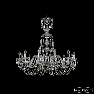 Подвесная люстра Bohemia Ivele Crystal 1402/12/360/XL-95 Ni