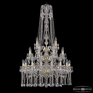 Подвесная люстра Bohemia Ivele Crystal 1413/16+8+4/300/h-134/3d G