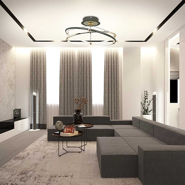 Подвесная люстра Natali Kovaltseva HIGH-TECH LED LAMPS 82055
