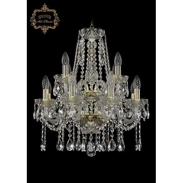 Подвесная люстра Art Classic 11.12.8+4.165.2d.Gd.Sp