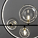 Подвесная светодиодная люстра Arte Lamp Saturn A7790SP-75BK