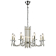 Подвесная люстра Crystal Lux AURELIO SP8 GOLD+CHROME/TRANSPARENT