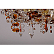 Подвесная люстра Abrasax L.8301-8 BROWN